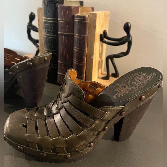 Preloved NINE WEST Vintage American Collection Evergreen Olive Green Khak - Picture 12 of 16